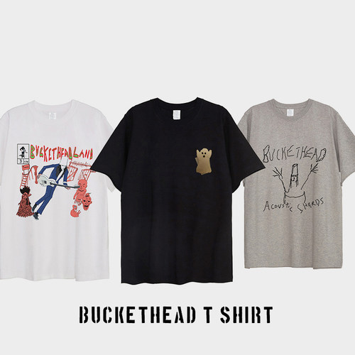 Buckethead桶哥吉他手短袖