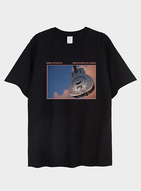 Brothers In Arms-Dire Straits 摇滚短袖T恤Mark Knopfler窘迫