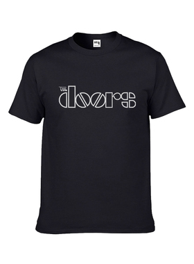 THE DOORS t shirt大门迷幻摇滚乐队Jim Morrison男女同款t恤短袖