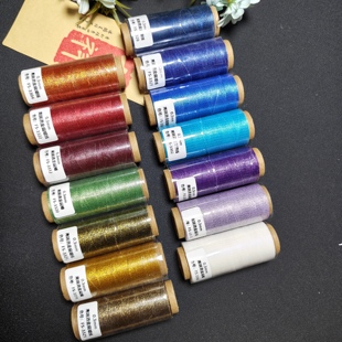 0.3mm洒金扁蜡高端扁蜡线手绳戒指编织线