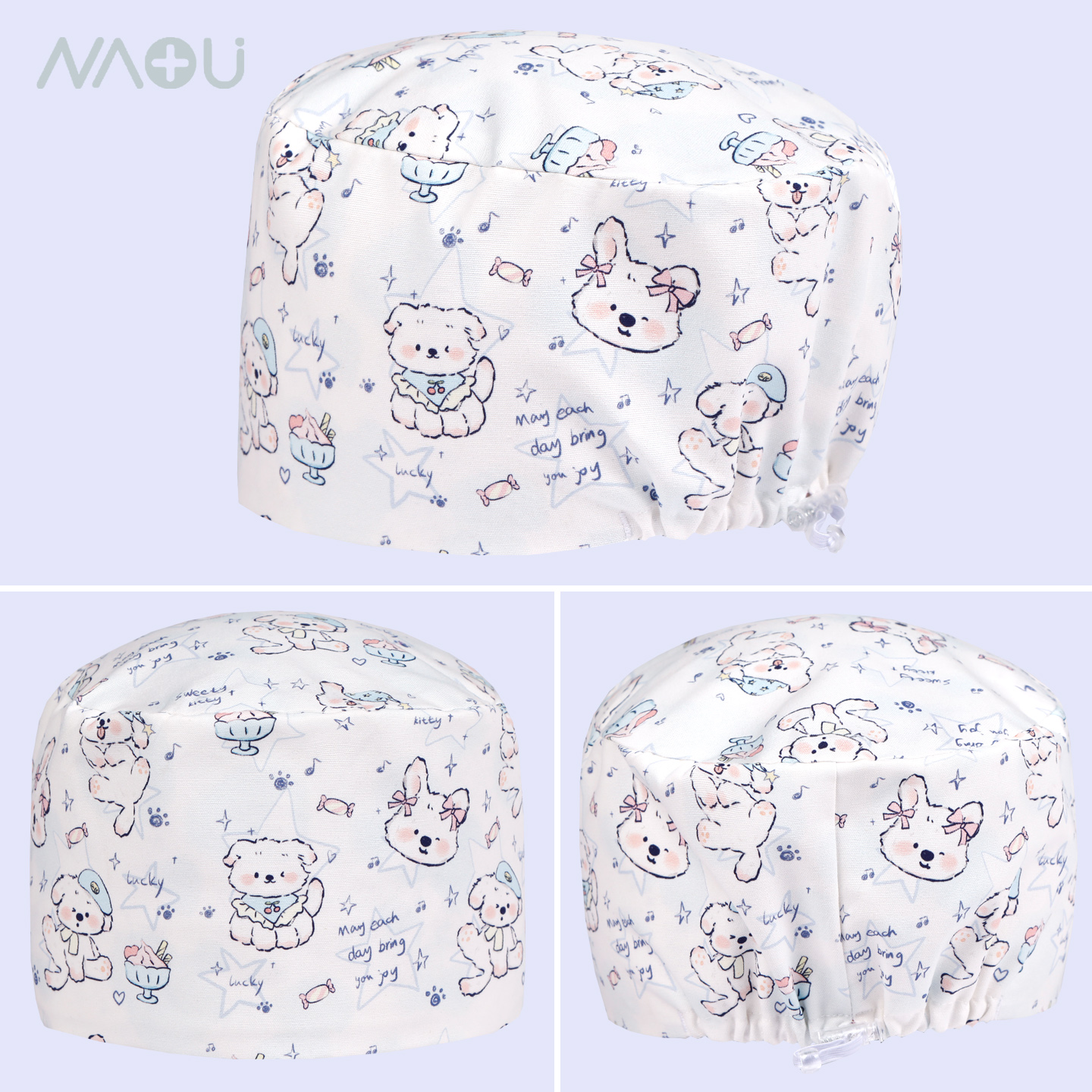 纯棉手术帽医护专用帽子吸汗透气