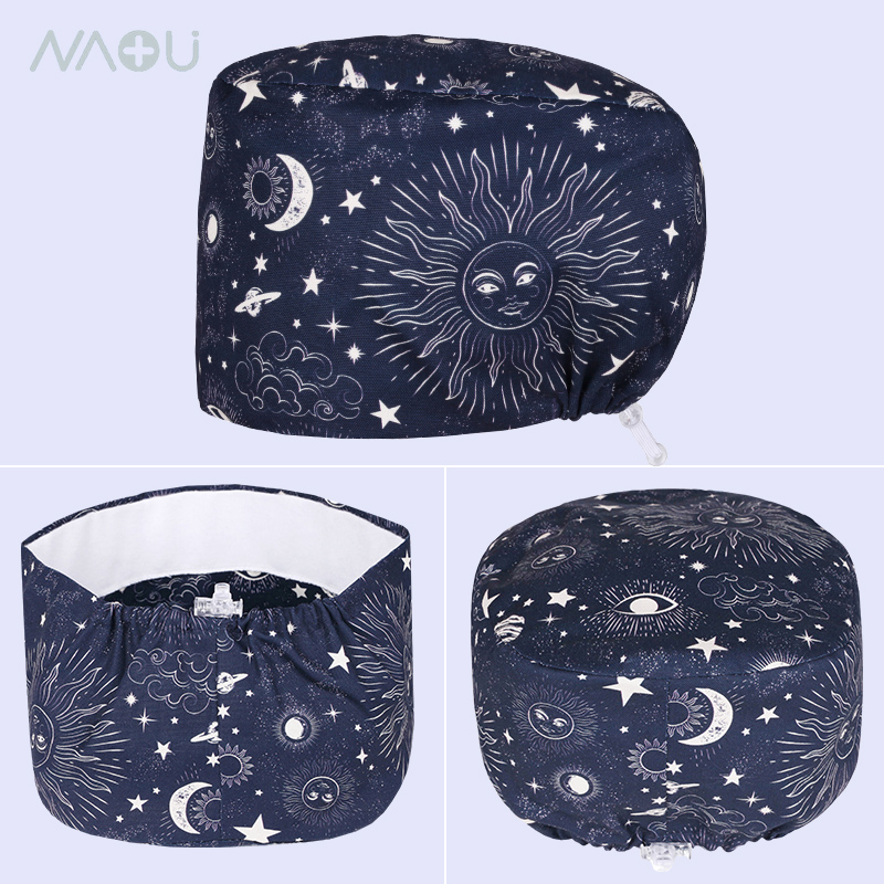 南欧鱼手术帽男士大头围纯棉吸汗