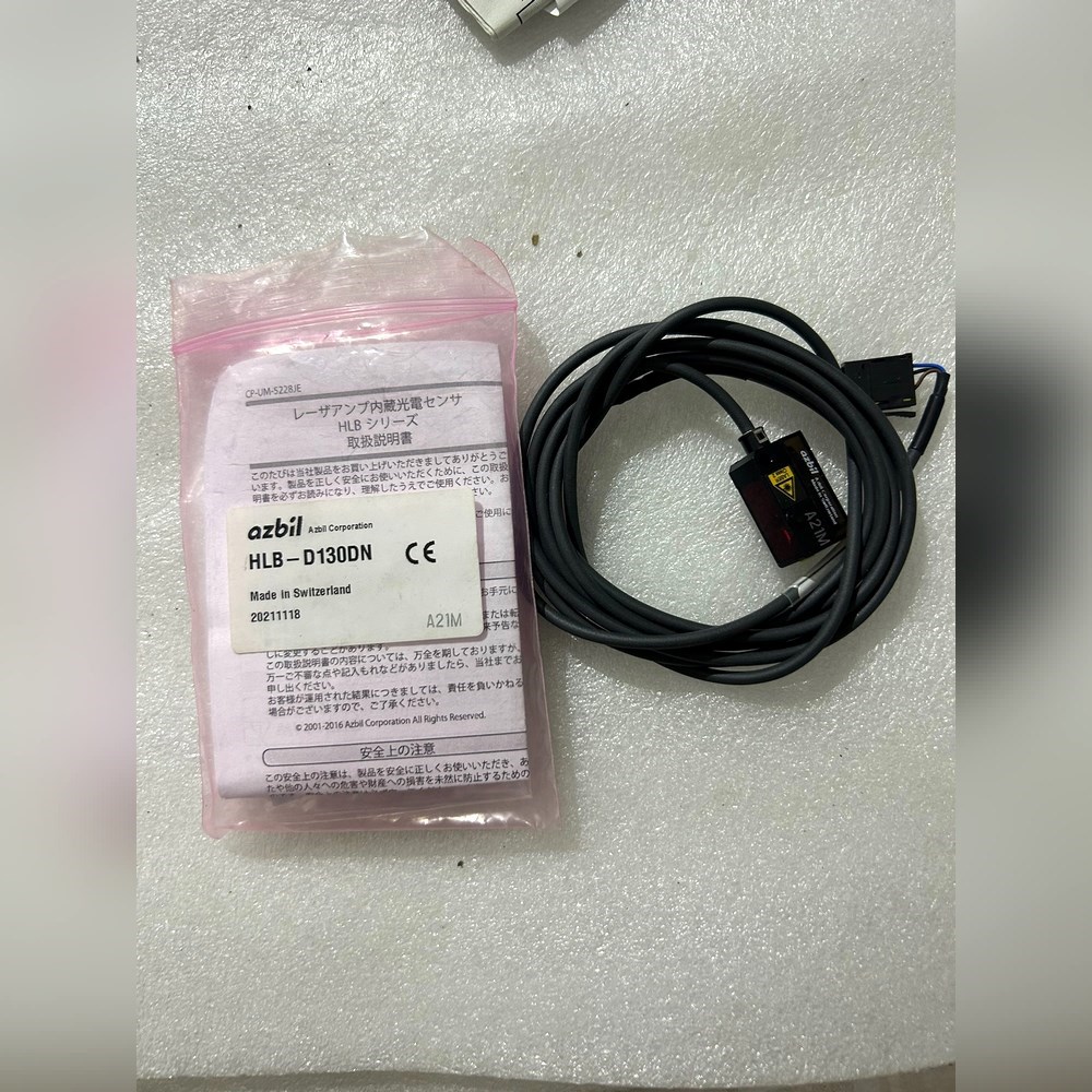 山武AZBI实物拍摄HLB-D130DN激光光电漫反射电子开 议价