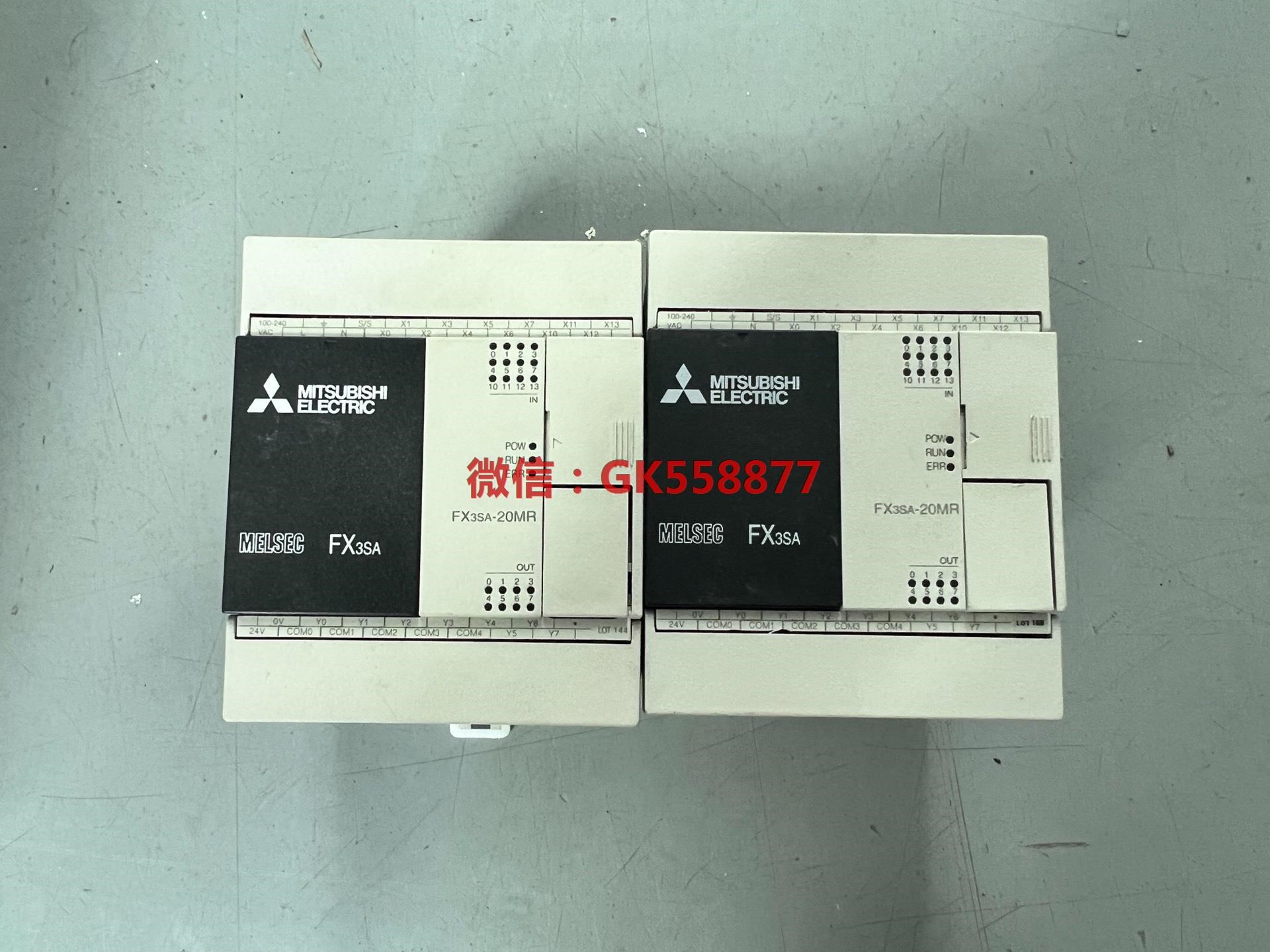 三菱PLCFX3SA-20MR-CM实物拍摄