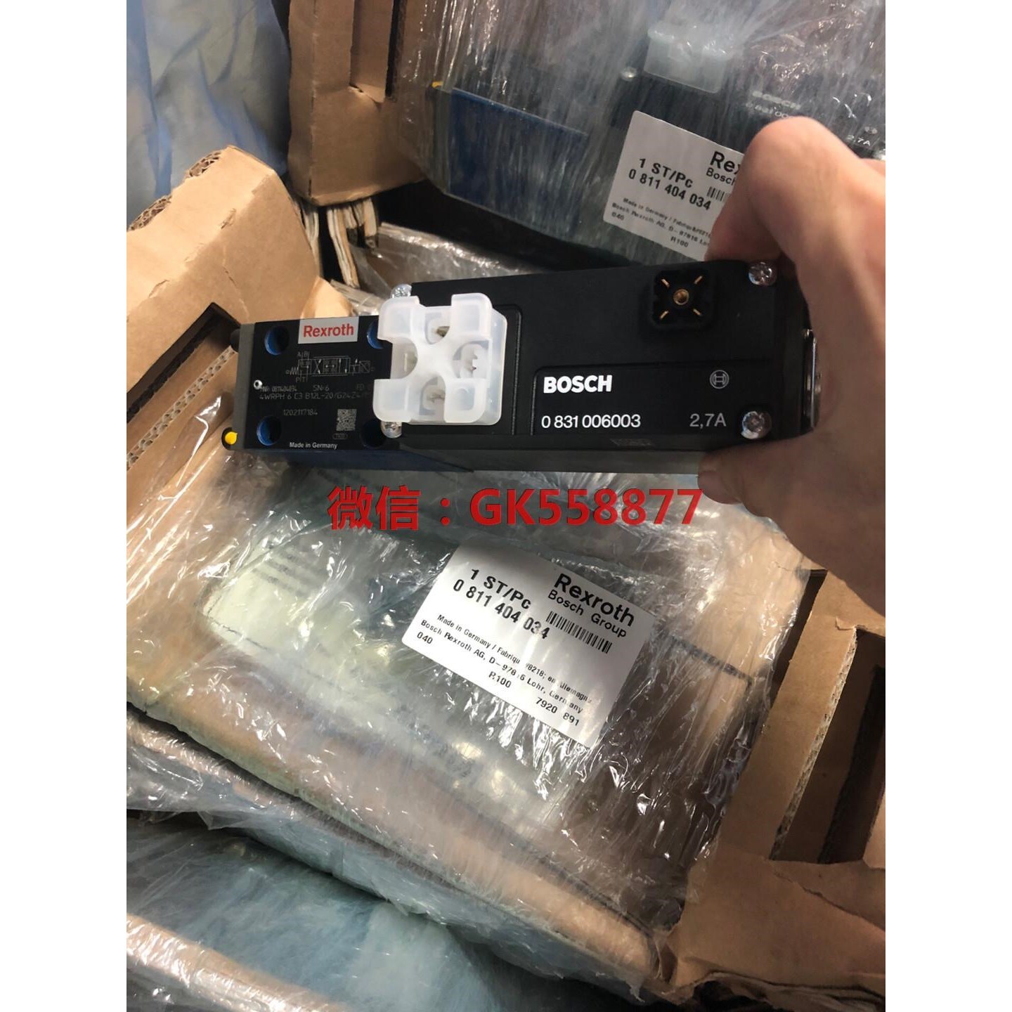 0811404034力士乐比例阀4WRPH6C3B12L-2
