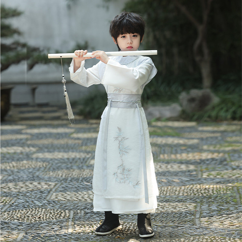 古代汉元素唐朝侠客复古装书生公子少爷国学表演出服民族汉服文人