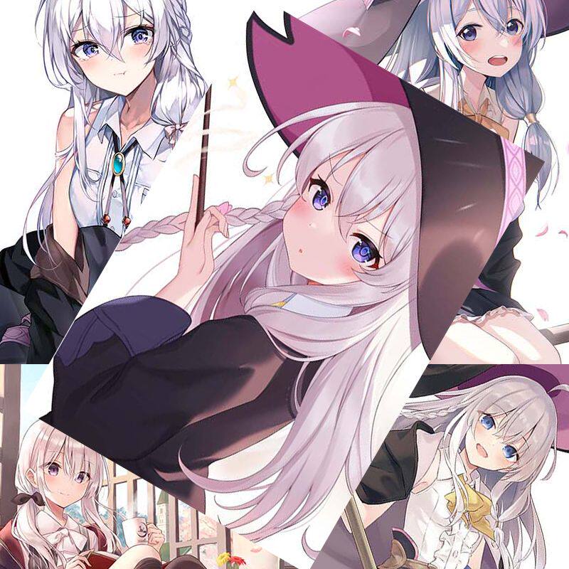 魔女之旅海报新款动漫二次元周边伊蕾娜沙耶宿舍卧室房间墙贴壁纸