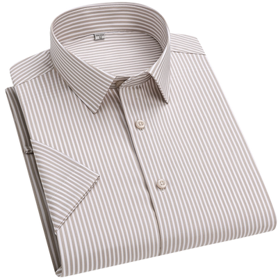 轻奢高端桑蚕丝短袖衬衫