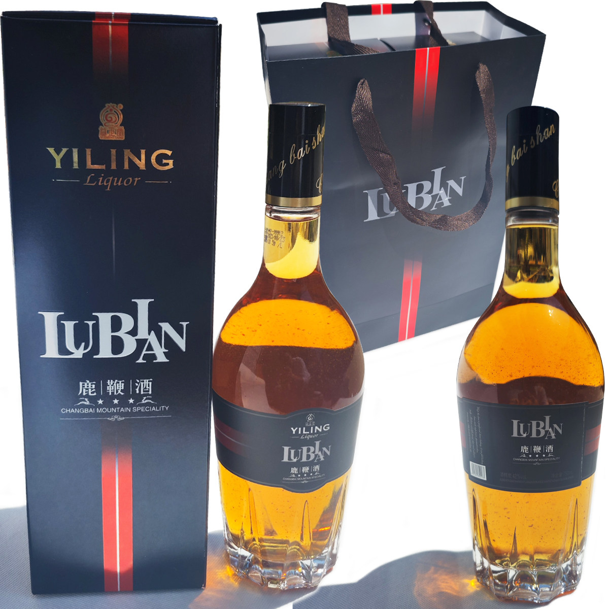 益正堂42度鹿鞭酒男性礼品酒750ml*2瓶礼品盒蒸馏酒东北特产酒水,酒类,养生配制酒,淘宝优惠券,粉丝福利购,淘宝优惠卷