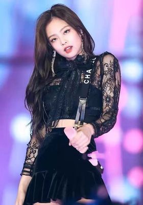 蕾丝aspea打歌服金智妮同款