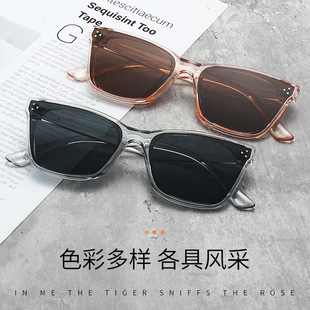抖音同款 大框遮阳镜 韩版 网红时尚 LYMJ4 太阳镜男女款 gm墨镜