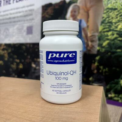 直邮 加拿大pure encapsulations泛醇活性辅酶Q10心脏健康 60粒