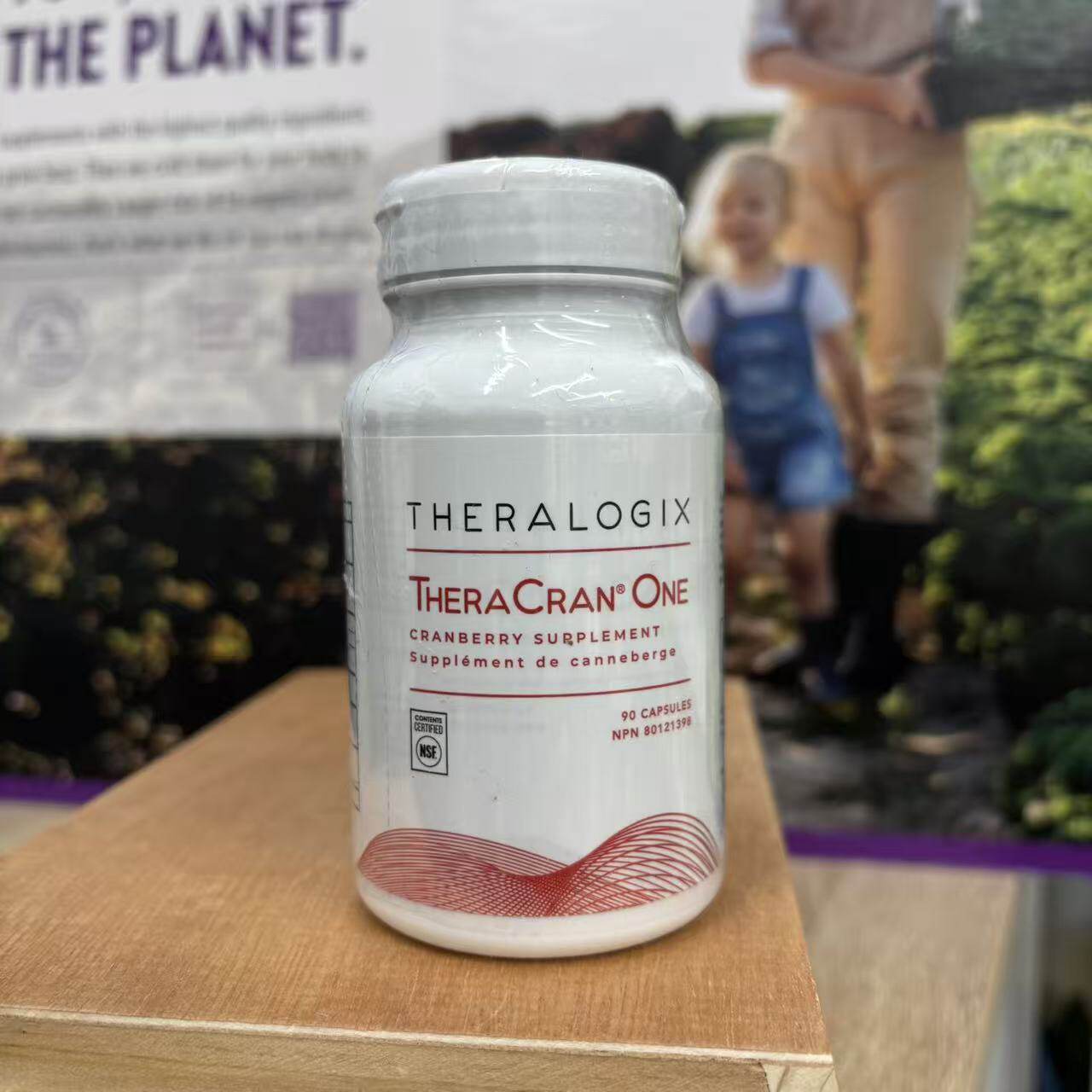 蔓越莓萃取物胶囊TheraCran Theralogix 花青素PAC36毫克