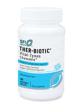 KLAIRE消化酶咀嚼片Ther-Biotic Vital-Zymes180粒海外直邮