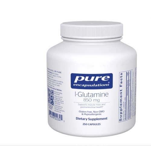 Pure Encapsulations l-Glutamine 850 mg250粒给海外 直邮