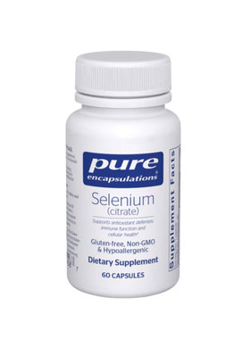 Pure倍宜硒（柠檬酸盐）60粒Selenium (citrate)美国直邮