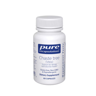 pure倍宜月经规律Chaste Tree (Vitex)60粒支持女性生殖健康直邮