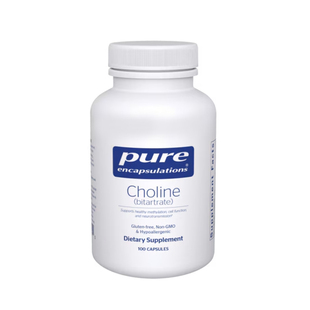 pure倍宜胆碱(酒石酸盐)Choline (bitartrate)100粒甲基化直邮