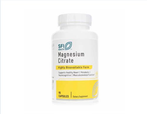 SFI Health  Magnesium Citrate 90粒/瓶 海外直邮