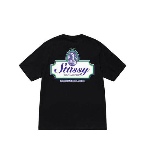 STUSSY系列印花短袖T恤