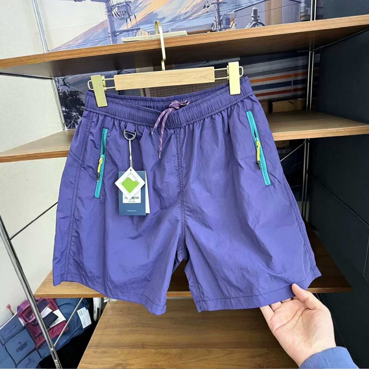 户外骑行运动轻薄速干透气短裤男生夏季户外山系机能百搭休闲中裤