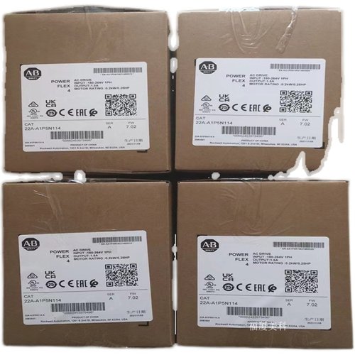 美国AB罗克韦尔变频器22A-A1P5N114 22B-V5P0N104 22A-B2P3N104