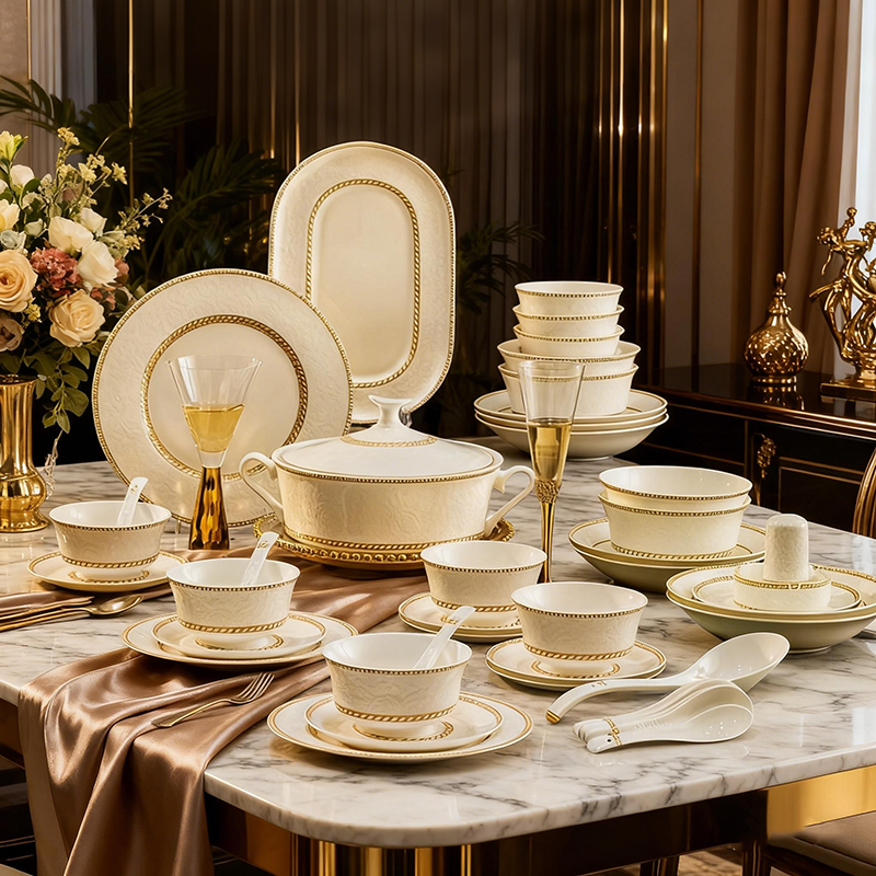 碗碟套装高档餐具送礼佳品新款