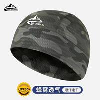 Men's motorcycle summer riding hat, helmet lining, inner liner, riding headscarf, ice silk breathable thin style, sun protection thumbnail 4