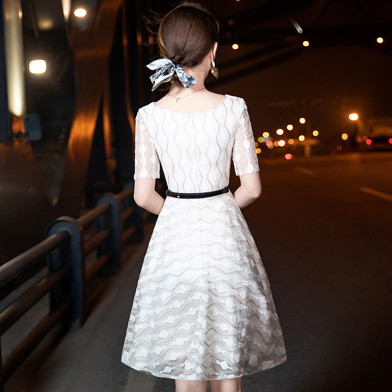 小晚礼服女平时可穿宴会气质轻奢小众高端成人礼毕业伴娘服主持裙