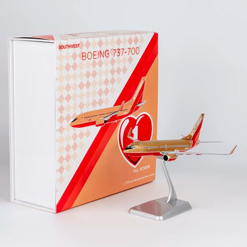 NG Model美国西南航空波音737-700飞机模型1:200合金N758SW 05034