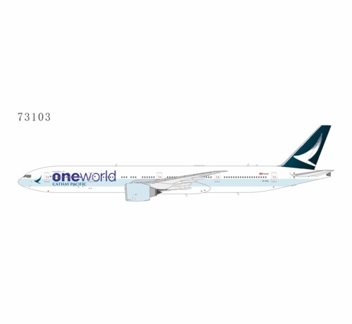 预NG Model国泰航空波音B777-300ER飞机模型寰宇一家涂装1:400