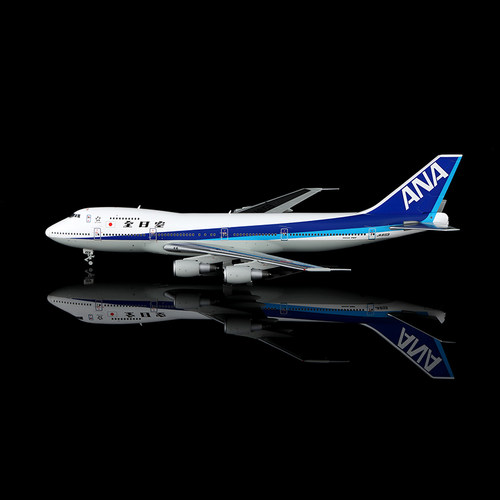 HX Model全日空波音747-100飞机模型1:400合金收藏精细摆件复古