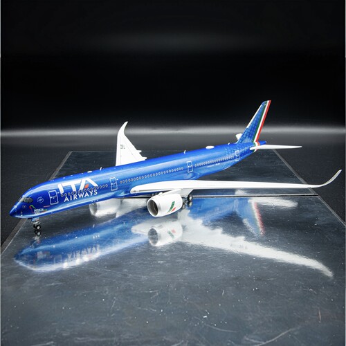 JCwings意大利航空空客A350-900白盒合金飞机模型1:200收藏级摆件