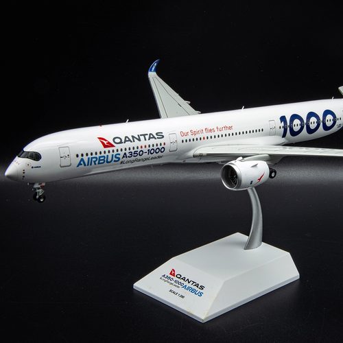 空客A350-1000飞机模型1:200收藏级JCwings精细摆件澳洲巡演涂装