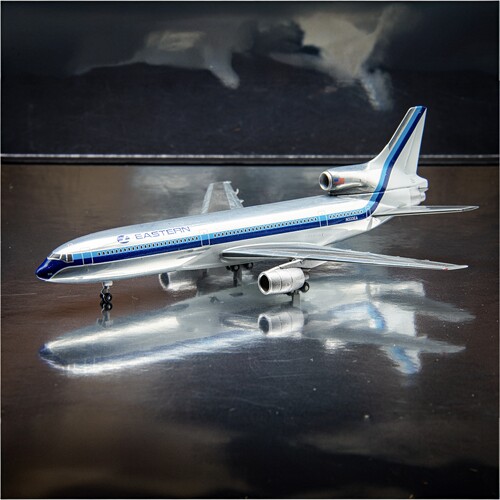 Herpa美国东方航空洛克希德L-1011合金飞机模型1:500收藏级摆件