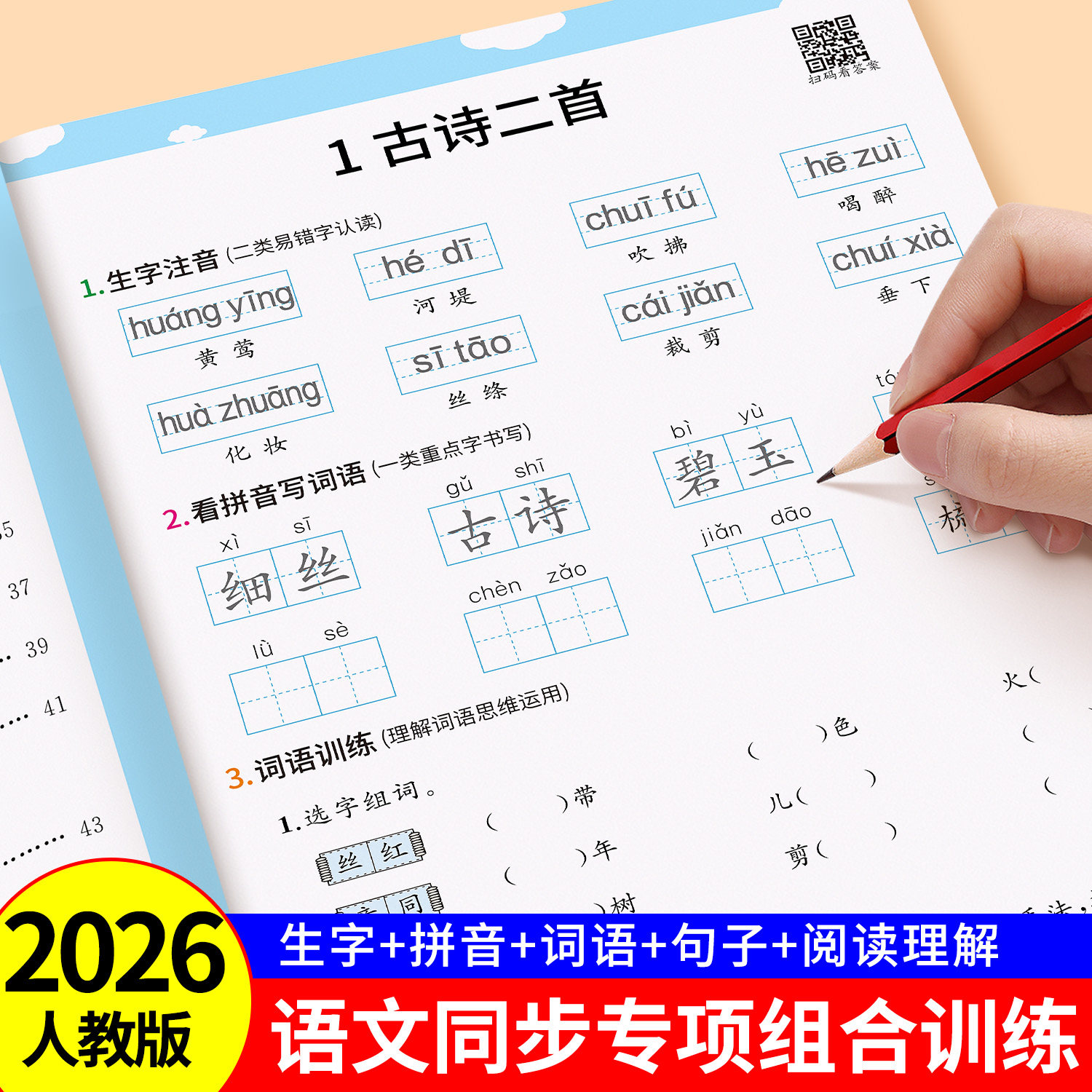 二年级上下册语文同步专项练习册