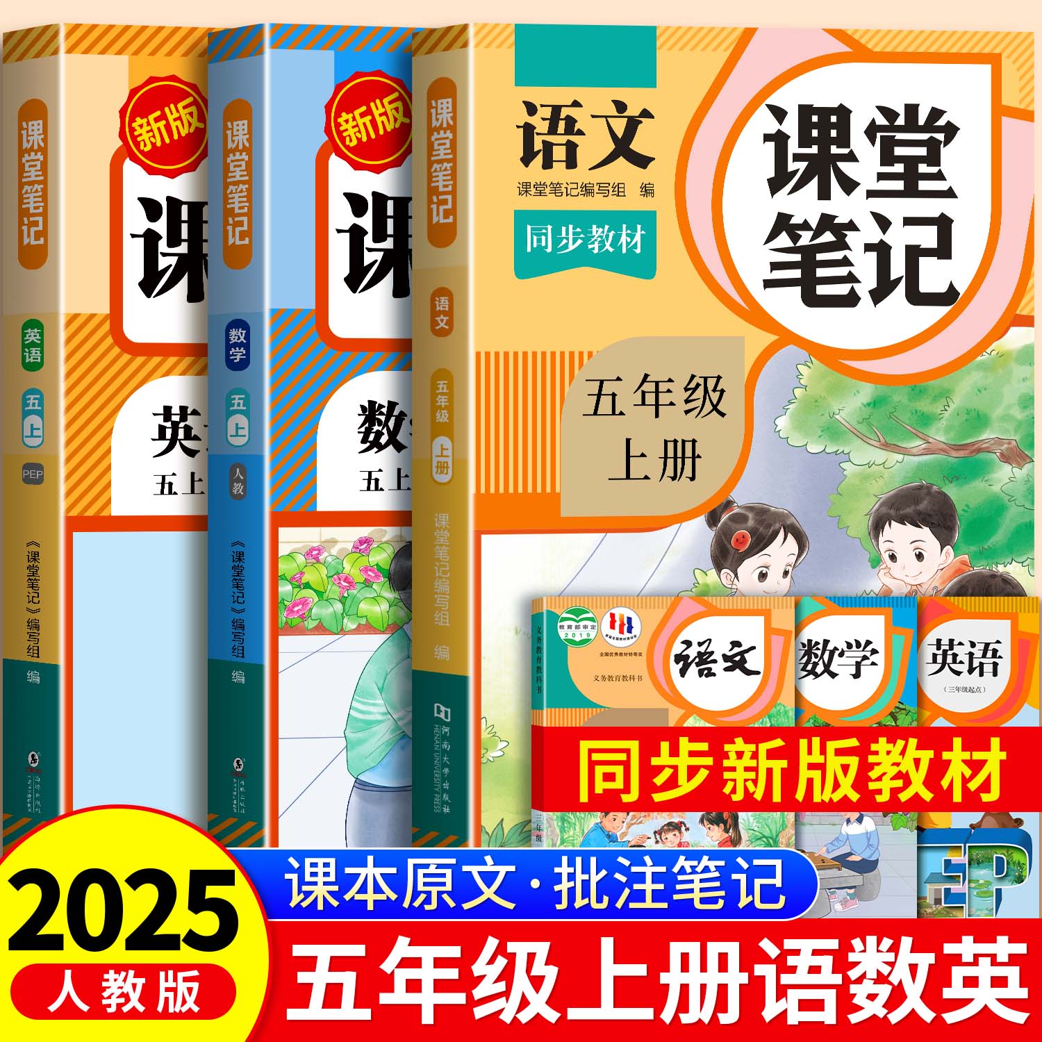 2025年新版五年级上册课堂笔记