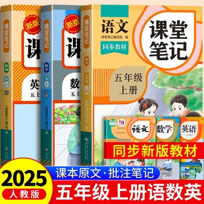 2025年新版五年级上册课堂笔记