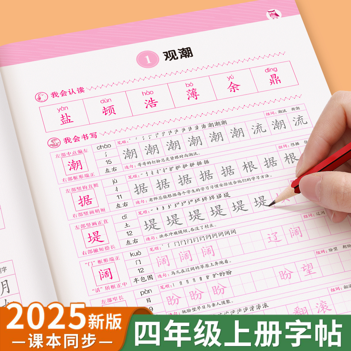 四年级同步字帖钢笔书写套装
