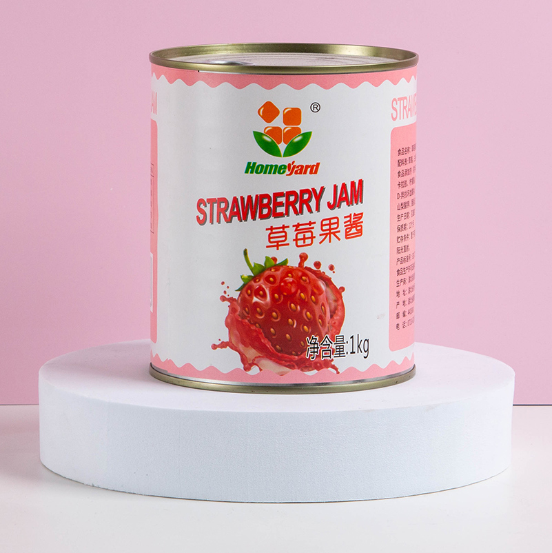 香园草莓果酱果肉果泥1kg新鲜苹果酱罐头烘焙奶茶店水果茶专用原,粮油调味/速食/干货/烘焙,果酱/鲜花酱/甜味酱,淘宝优惠券,粉丝福利购,淘宝优惠卷