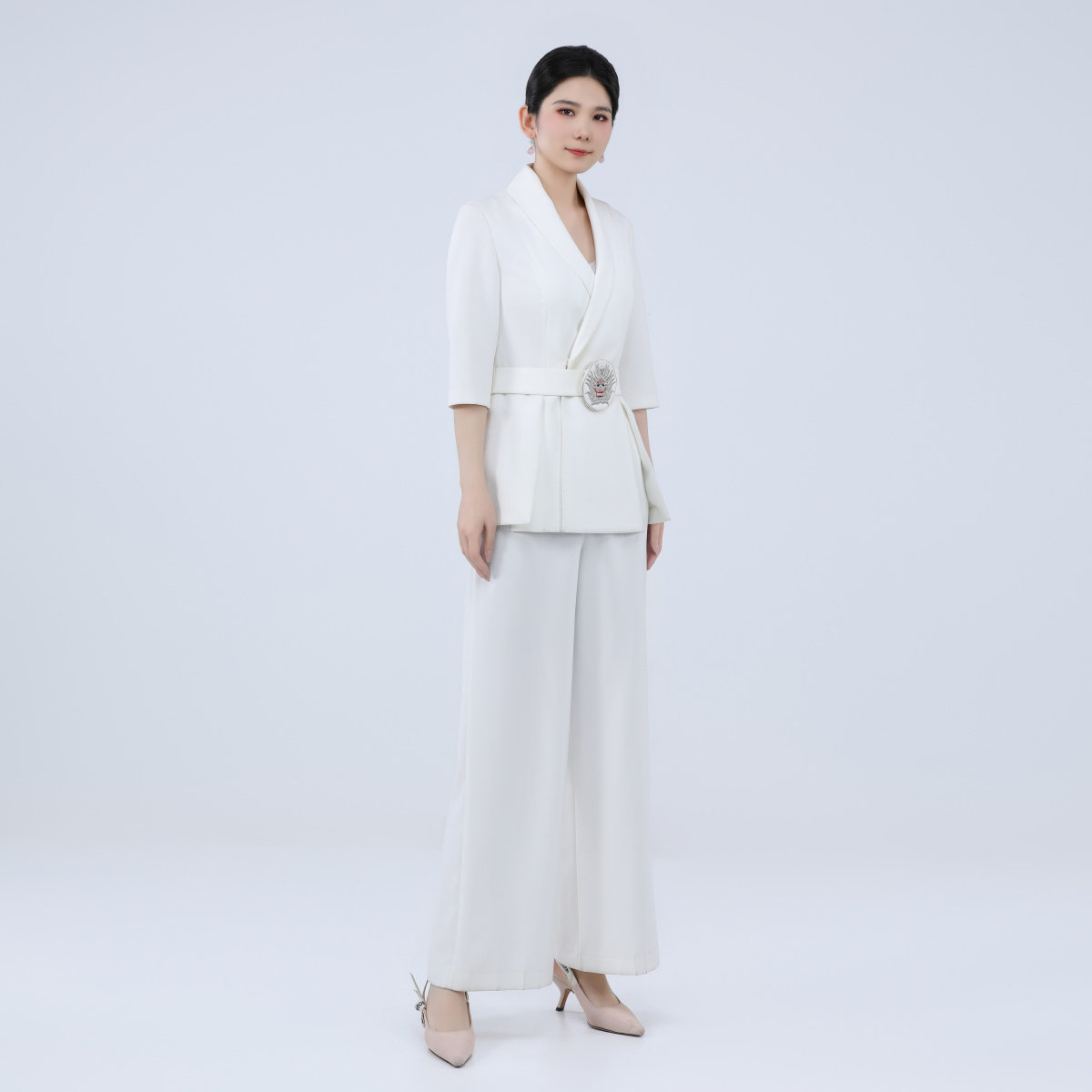 浒城古娘国风复古原创设计瑞启龙门中式国风女士气质西服显瘦套装,女装/女士精品,时尚套装,淘宝优惠券,粉丝福利购,淘宝优惠卷