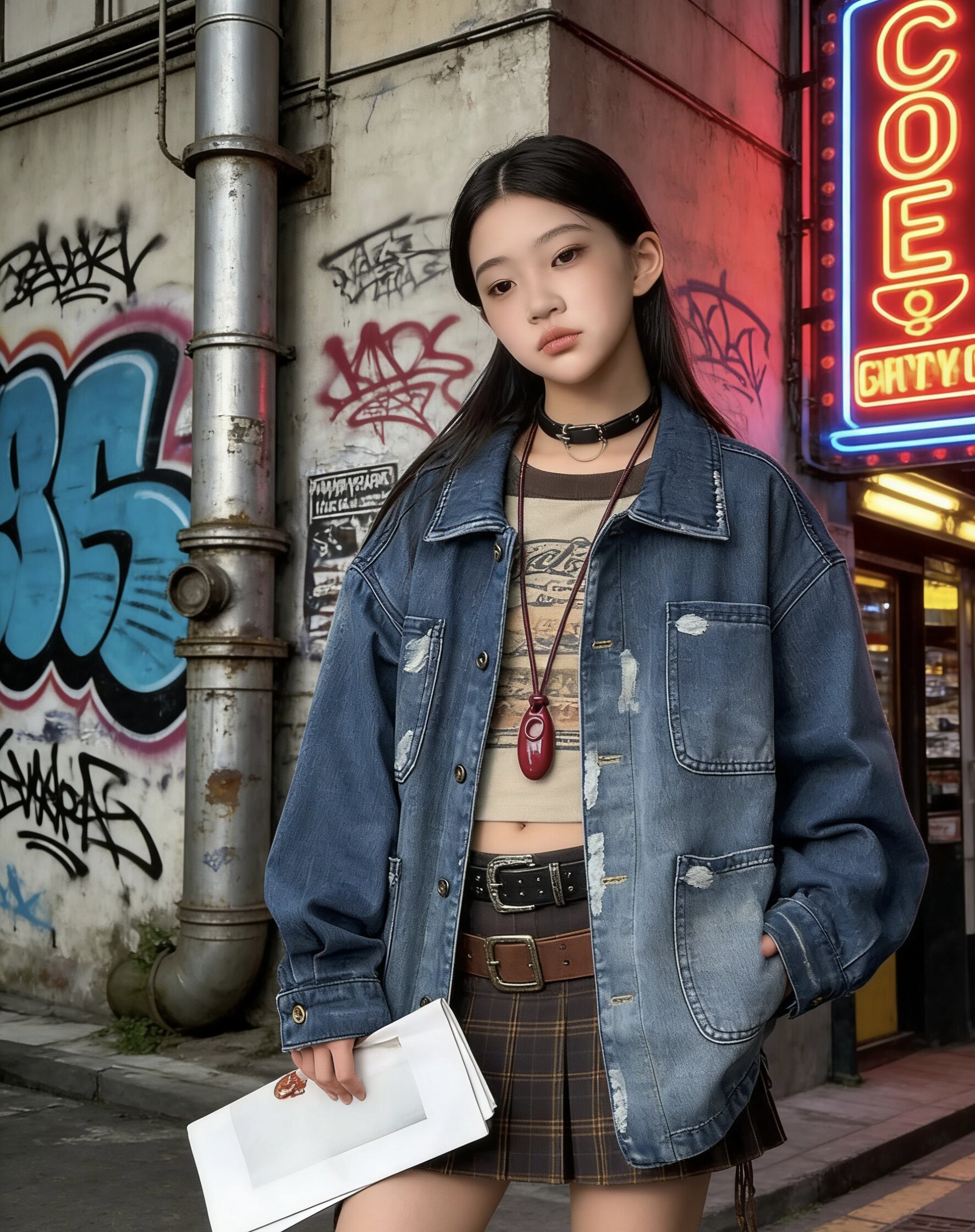 女童春秋款牛仔外套2026新款秋装儿童上衣洋气小女孩秋季衣服男童