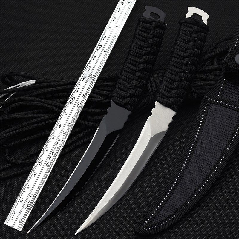 野外特殊用途小刀锋利高硬度直刀开刃的刀