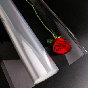 鲜花玻璃纸批发OPP膜包装 纸保水高透明加厚防水防尘包花束纸打底