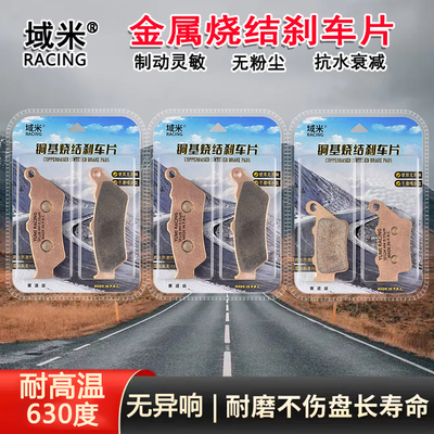 适配宝马F650CS/ST/GS G650X G650GS F700GS F800GS烧结刹车片皮