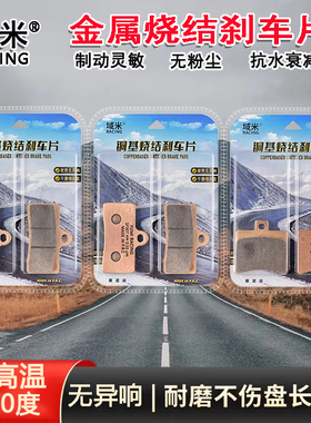 适用 ABS款台荣TR300T 探路者300 开拓者TR400T烧结高性能刹车片