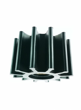 船舷内机发电机冷却水泵柔性橡胶叶轮K1105/65.4*41.5*15.8/SP60