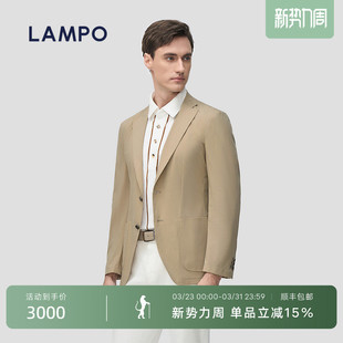 单西服功能舒适亲肤商务西装 蓝豹男士 LAMPO 外套 功能材质
