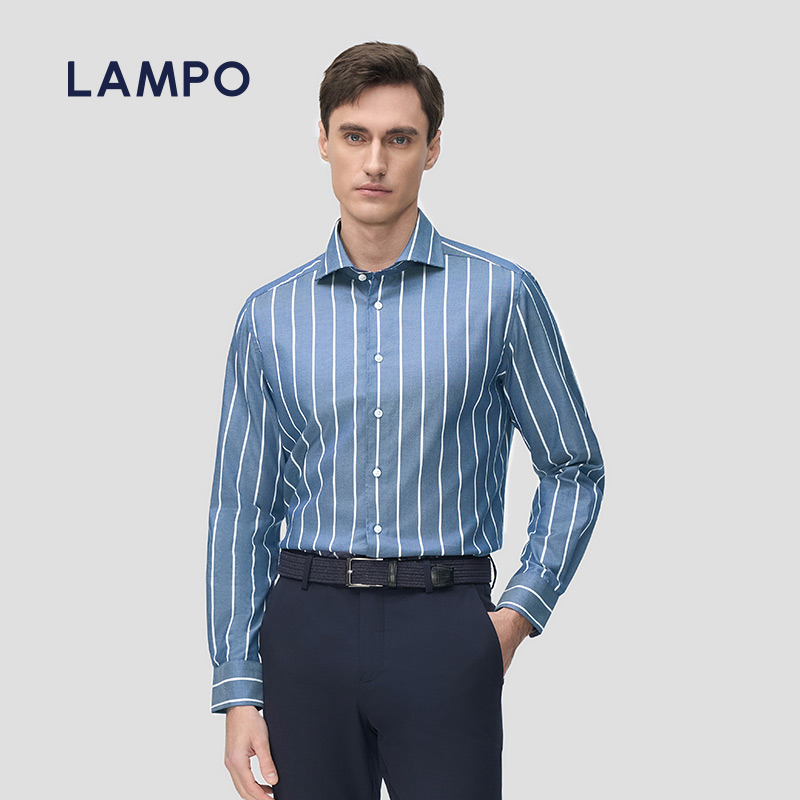 LAMPO/蓝豹常规意式风情衬衫