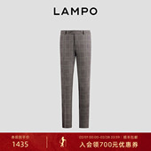 莫代尔 西服弹力套装 LAMPO 裤 商务正装 蓝豹西装 男士 西裤